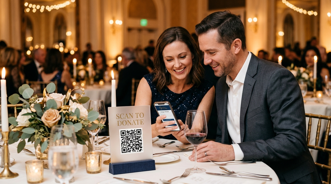 Zero-Friction Table-Tent & Event Giving